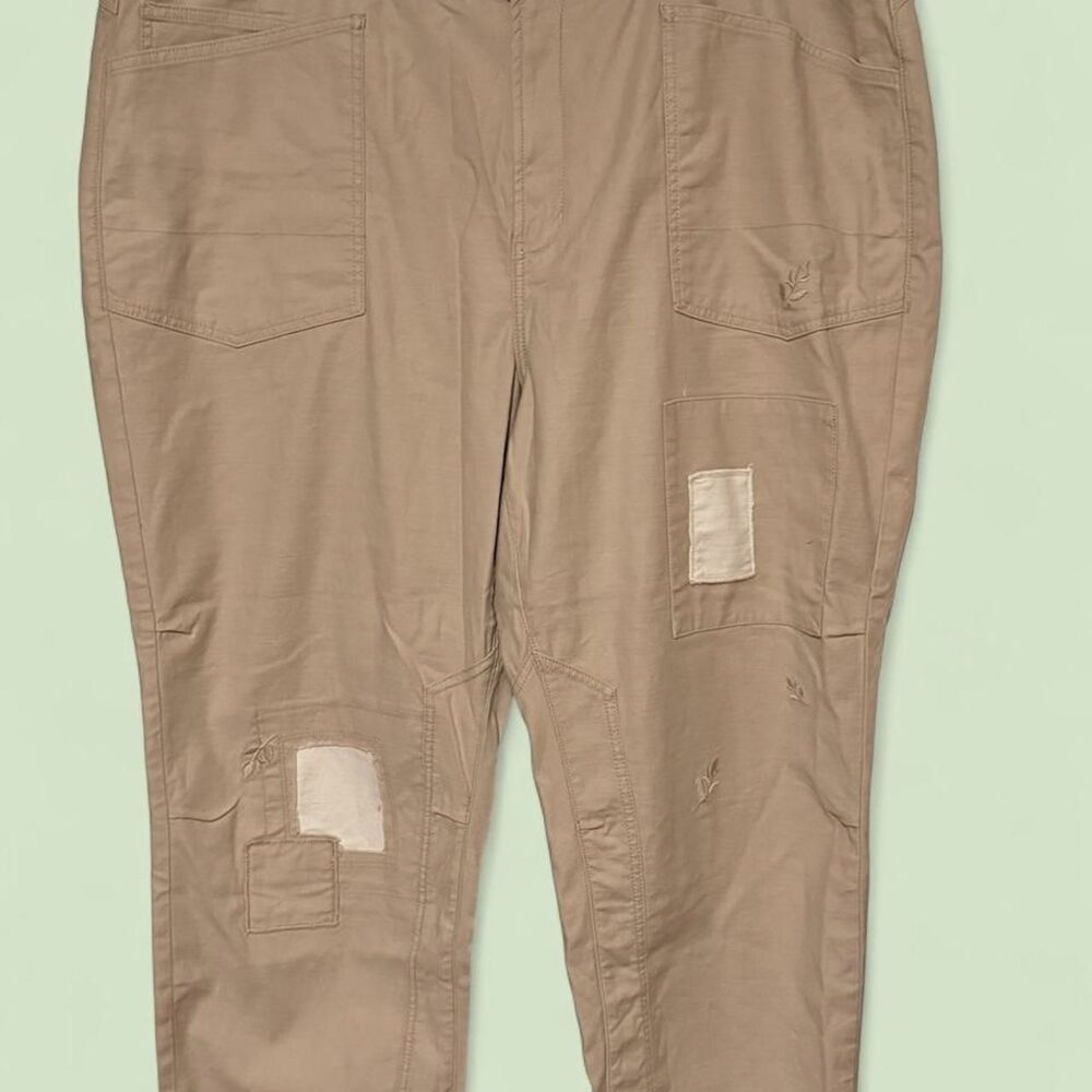 Anthropologie Pilcro The Camp Wanderer Patchwork Pants - Plus Size 22W - NWOT - Picture 3 of 13